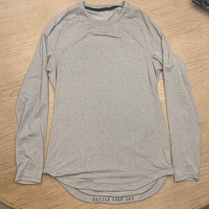 Lululemon License to Train Long-Sleeve Shirt - XS, Gray